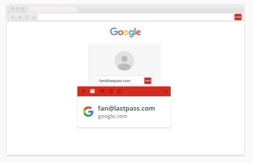 Password manager for chrome