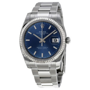 rolex-oyster-perpetual-date-blue-dial-fluted-18kt-white-gold-bezel-watch-115234blso