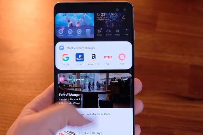 Turn off Bixby screen on Galaxy S10 Plus S10 and S10e