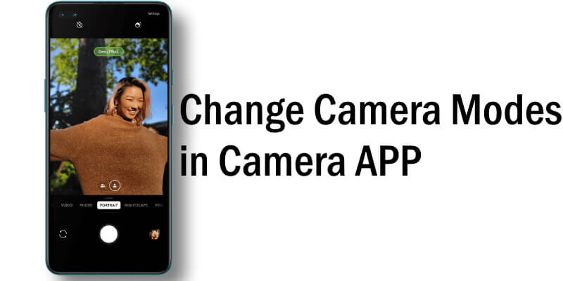 CHange Camera modes on OnePlus Nord camera app (1)